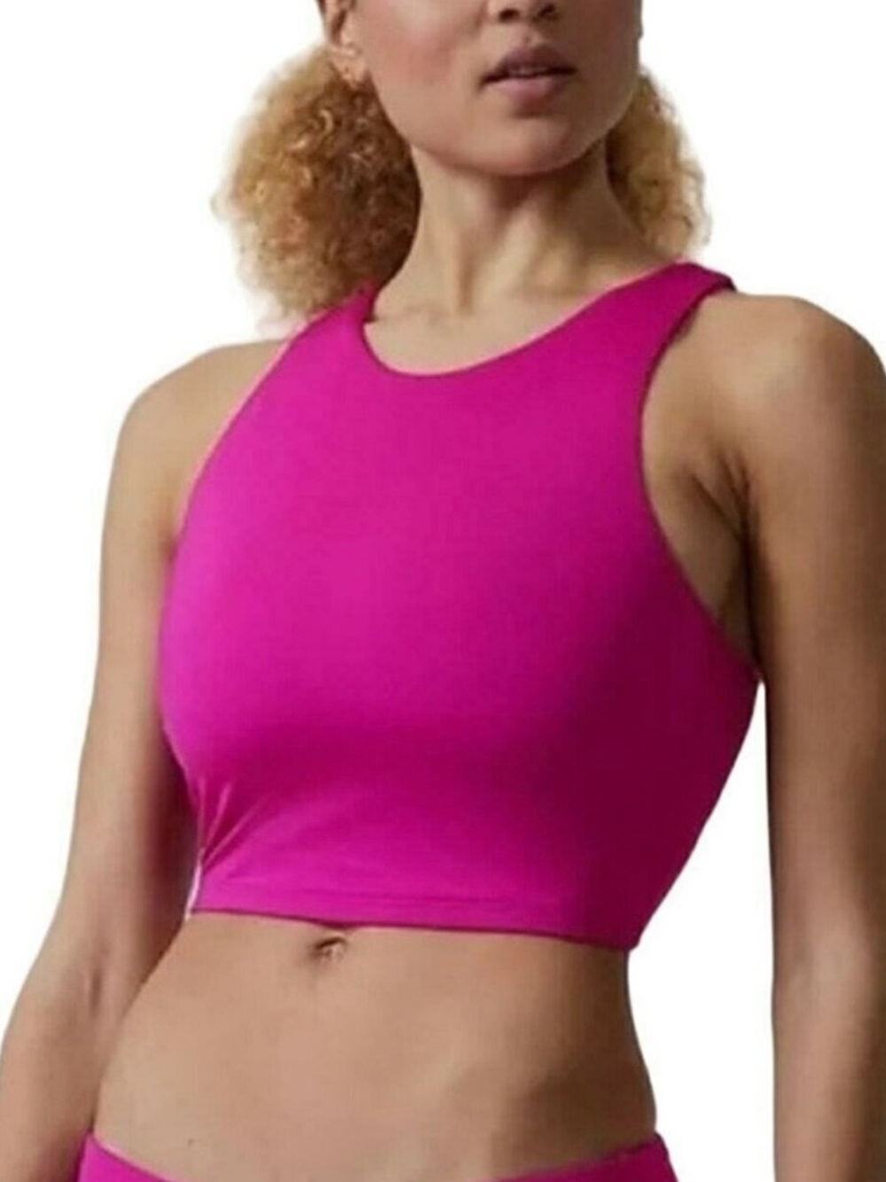 Athleta Magenta Sports Bra/Tank